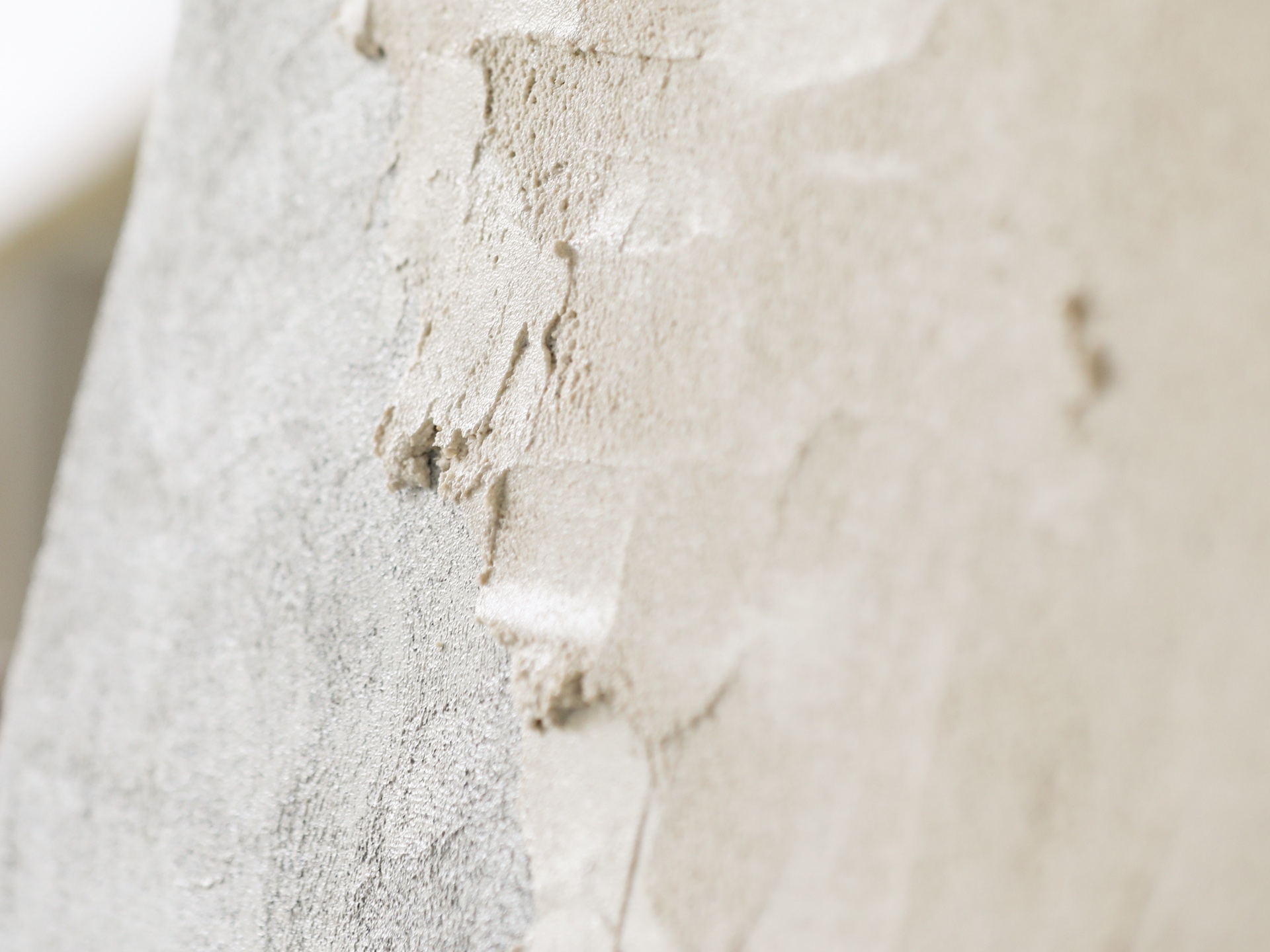 intonaco scuro und noch ungeglätteter intonaco chiaro